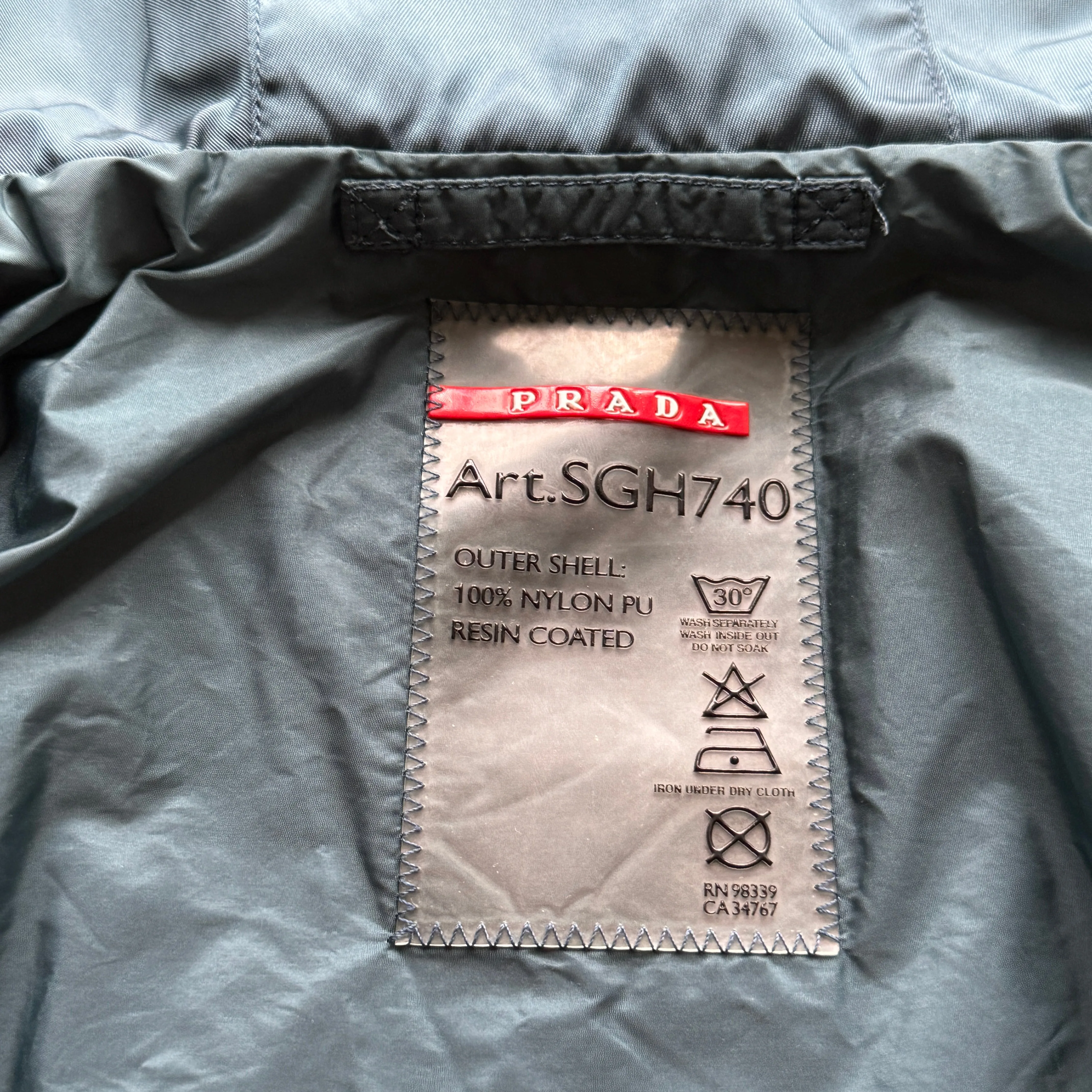 Prada Mainline Nylon Windbreaker 2014