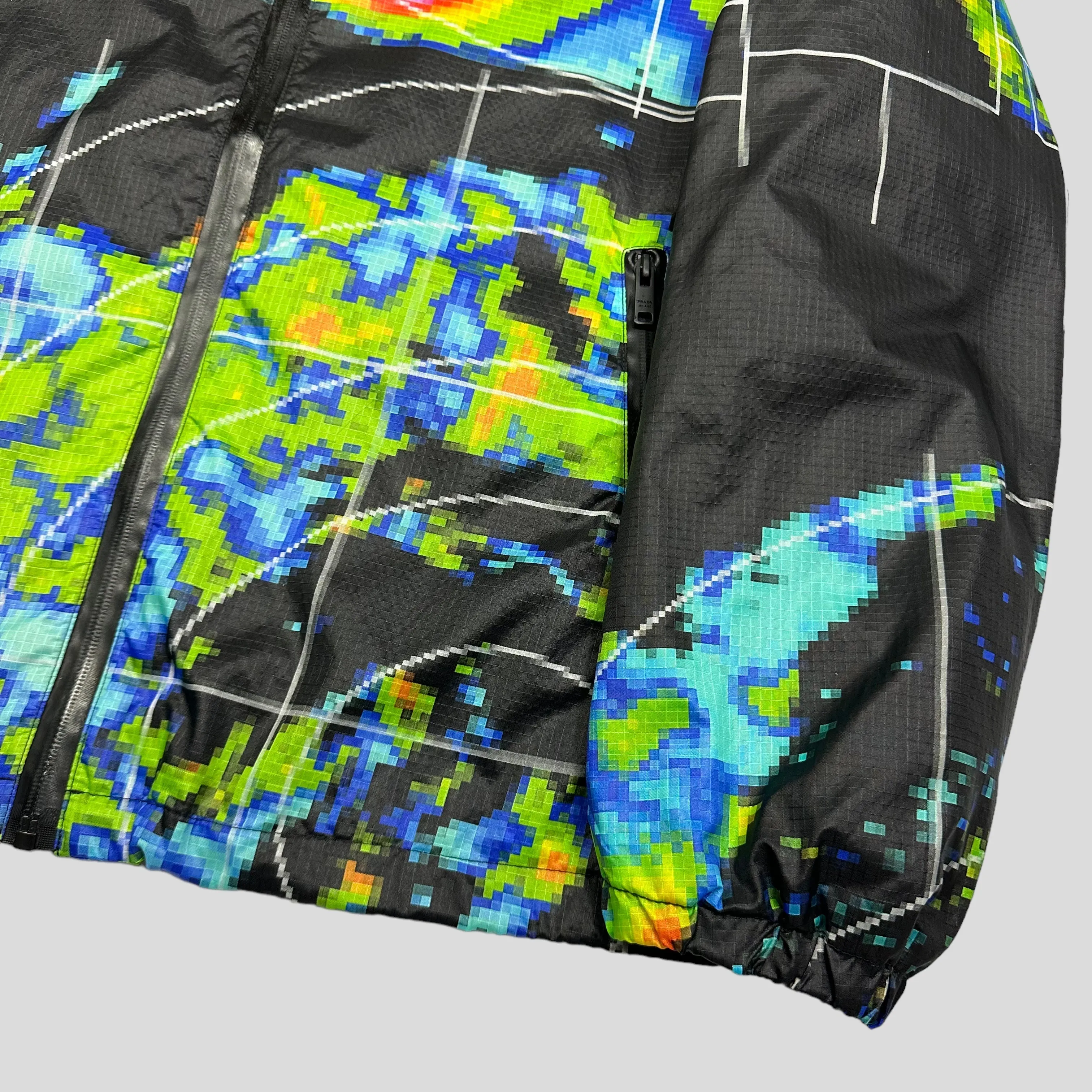 Prada Milano SS17 Radar Nylon Ripstop Jacket - M (L)