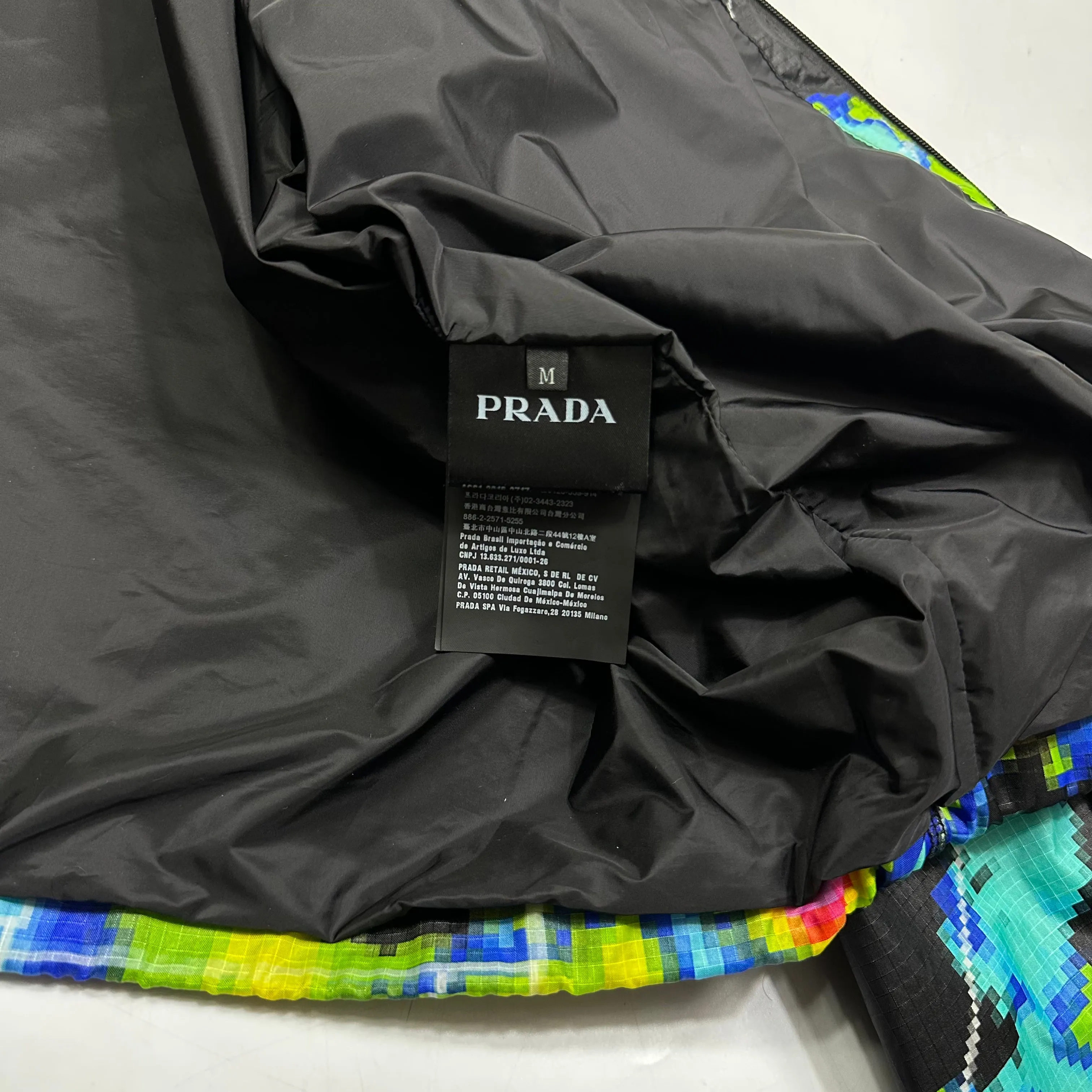 Prada Milano SS17 Radar Nylon Ripstop Jacket - M (L)