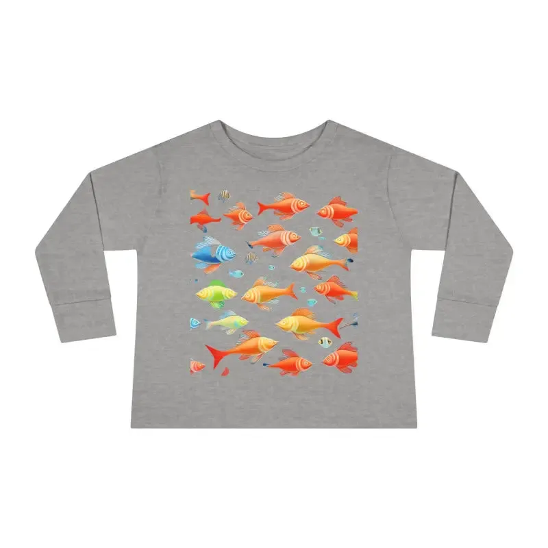 Rainbow Fish Toddler Long Sleeve Tee