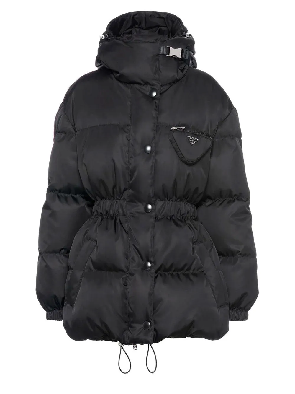 Re-Nylon pocket-detail puffer jacket