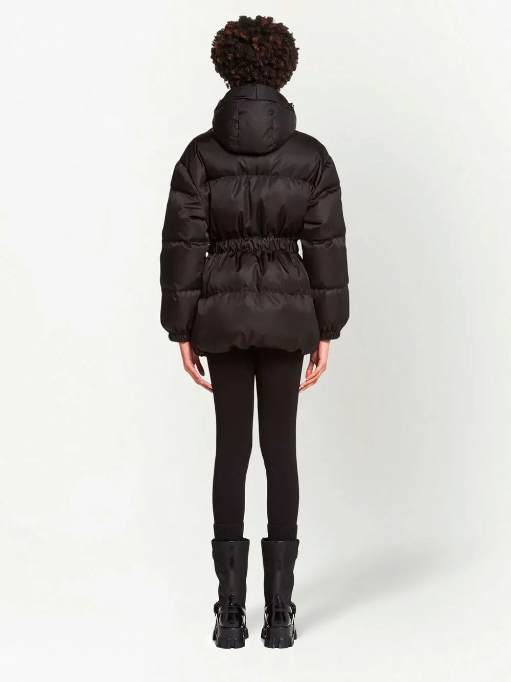 Re-Nylon pocket-detail puffer jacket