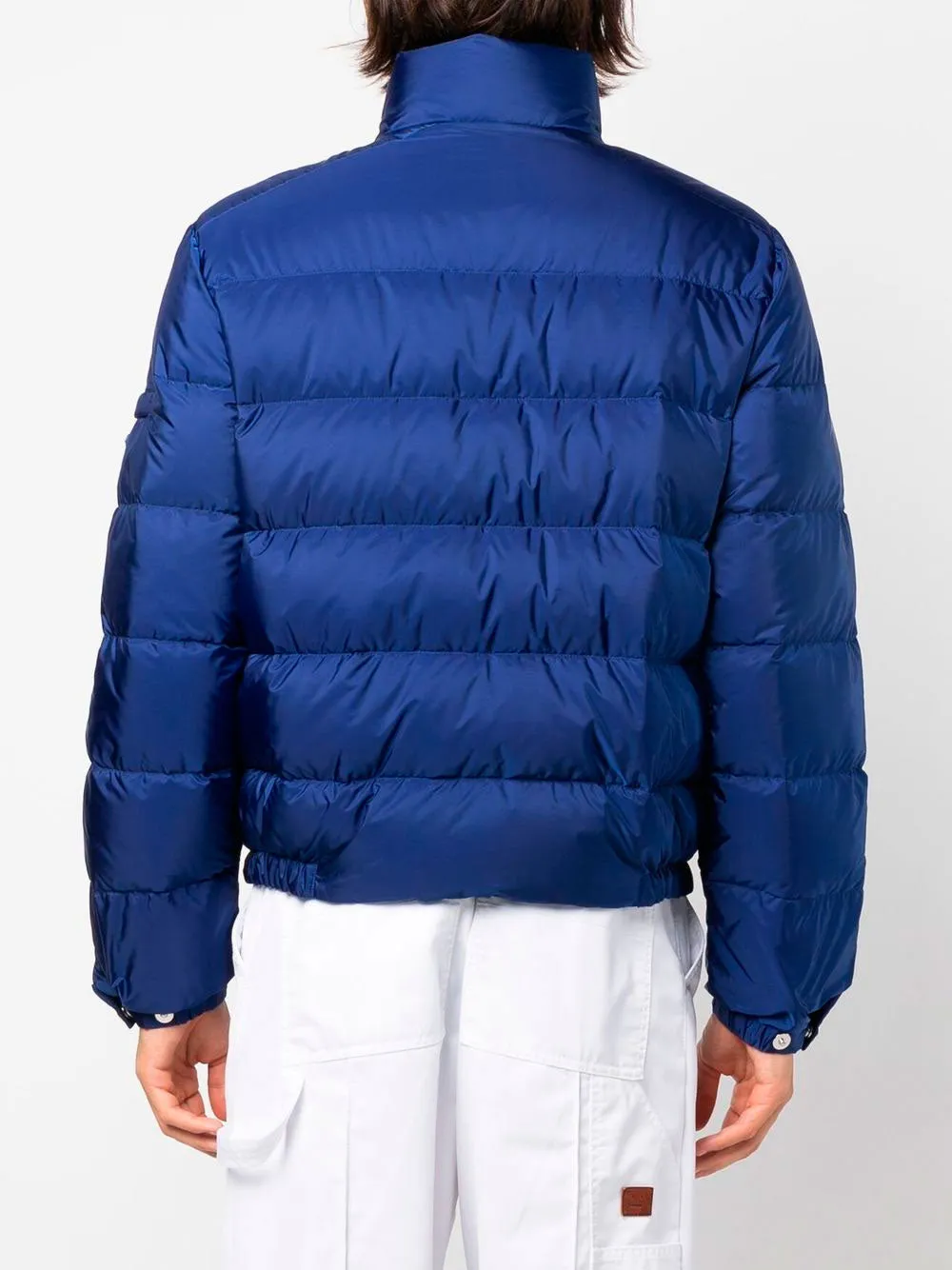 Re-Nylon short puffer jacket