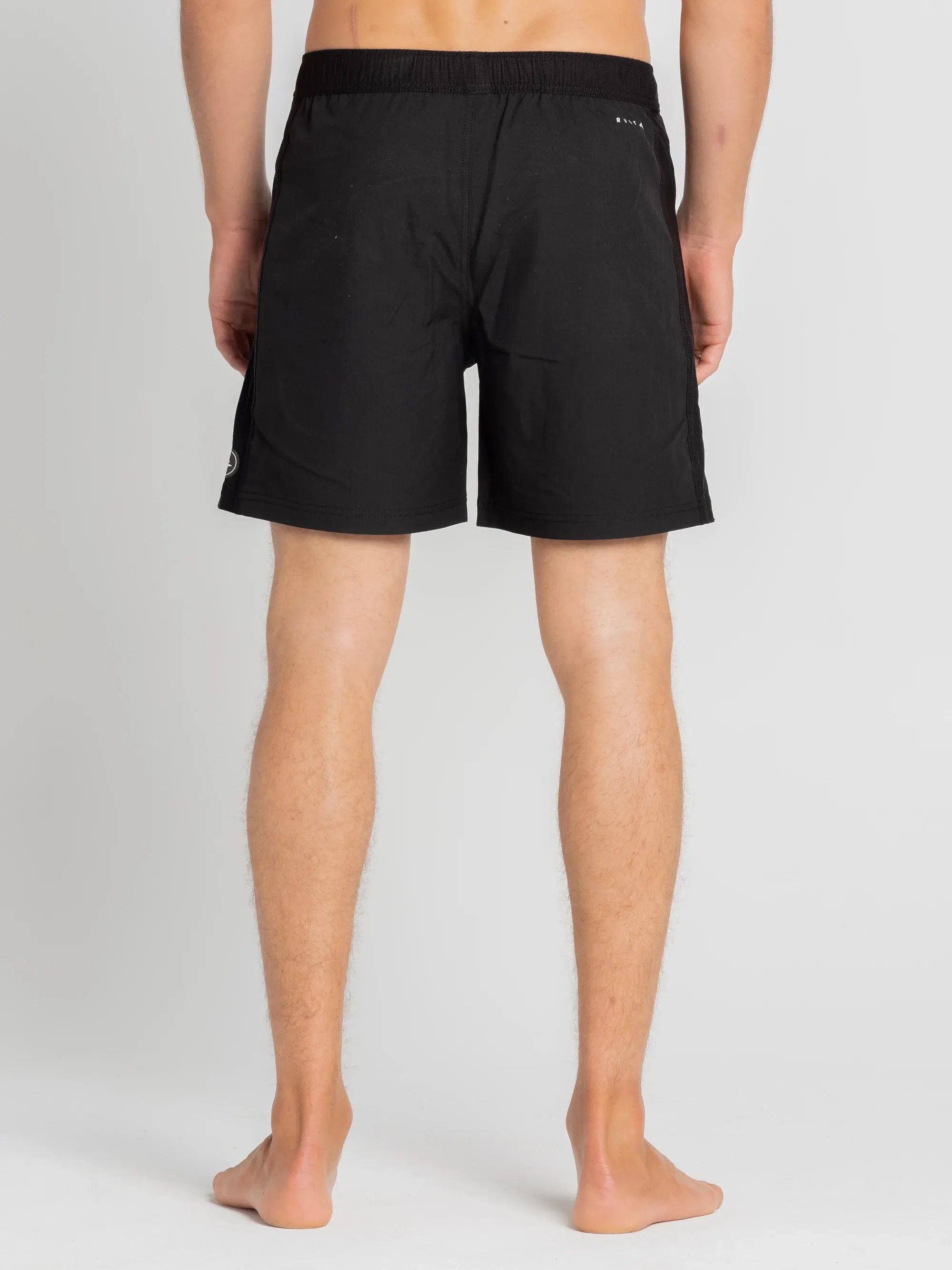 Rusty Our Kind Elastic Boardshort - Black Stealth