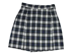 Skort, Plaid #64 with Front and Back Flap