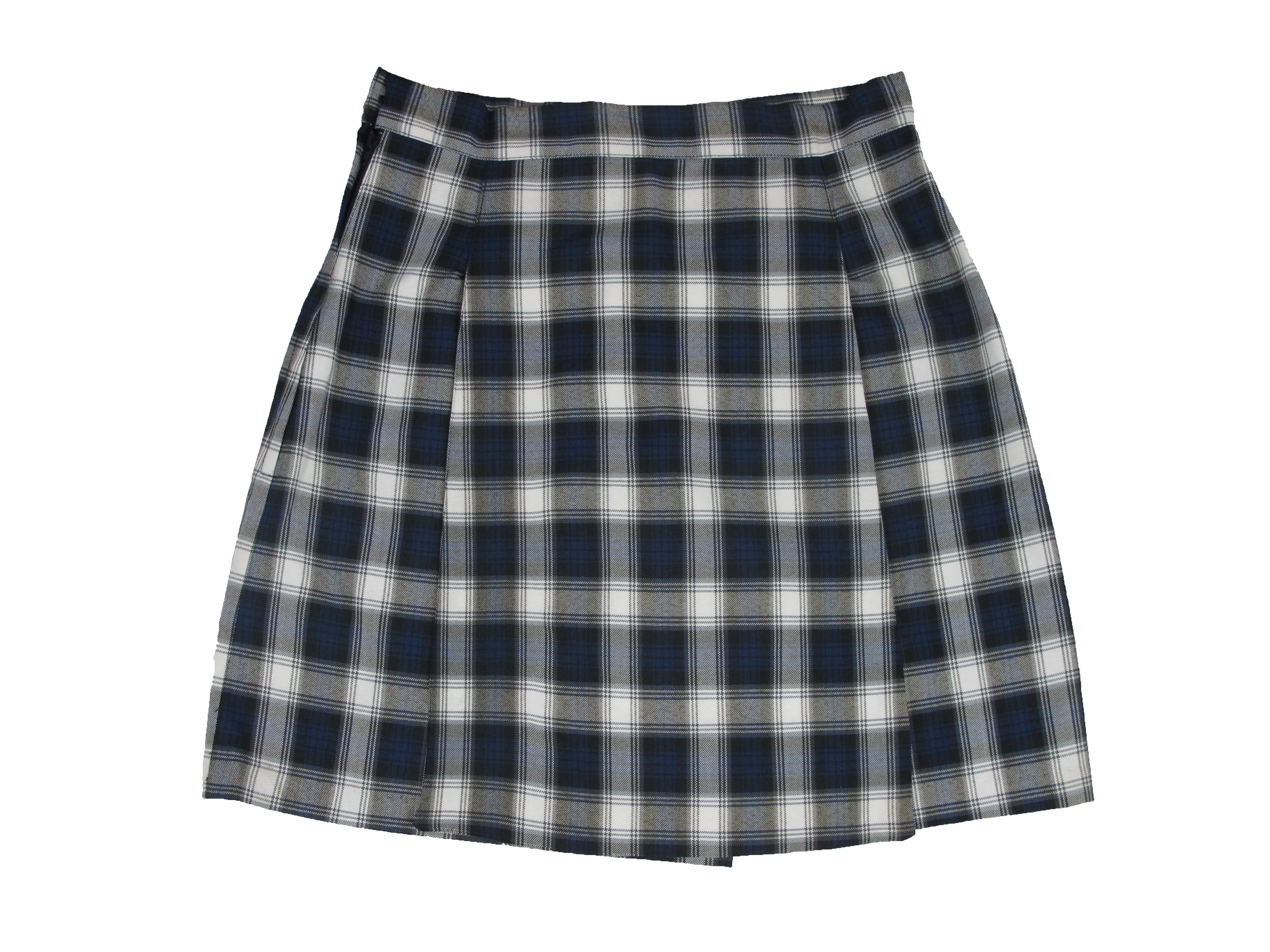 Skort, Plaid #64 with Front and Back Flap