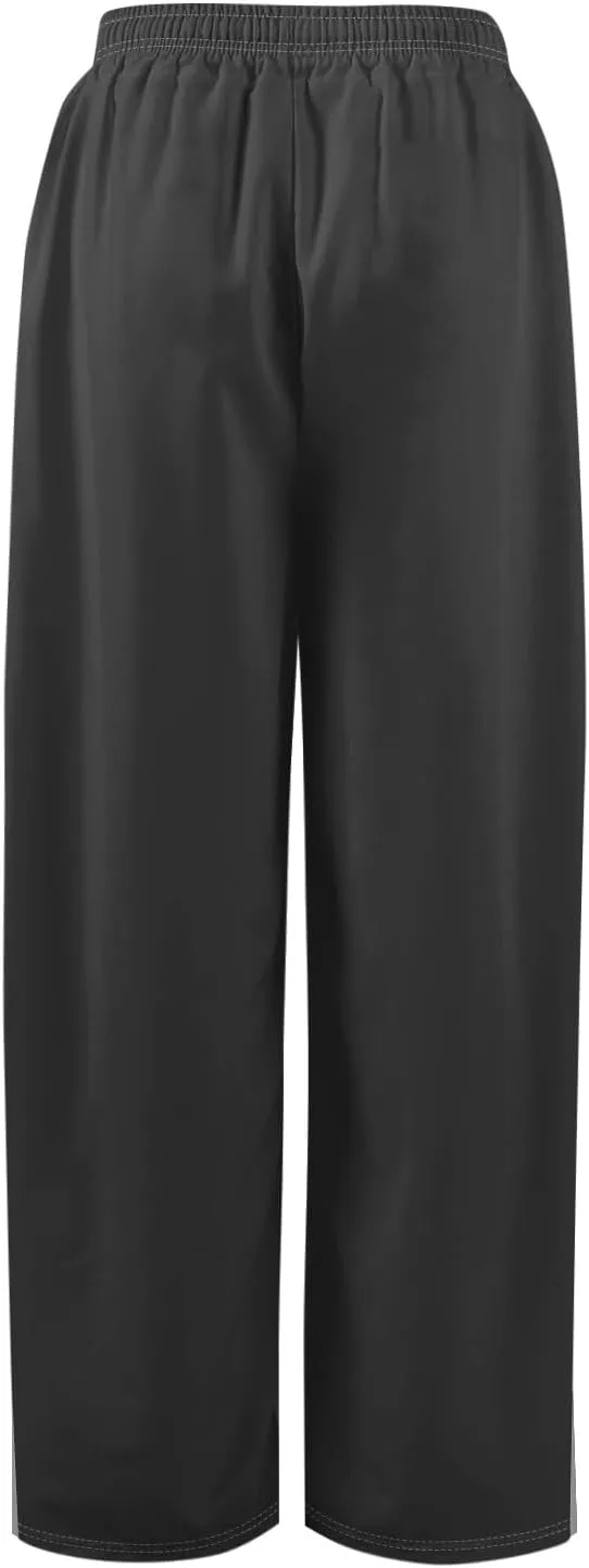 Women's Palazzo Pants Dressy Casual Wide Leg Slacks Elastic Waist with Pockets Lounge Flowy Pants