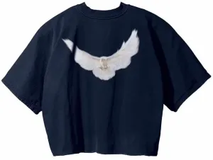Yeezy Gap Engineered by Balenciaga Dove No Seam Tee Navy