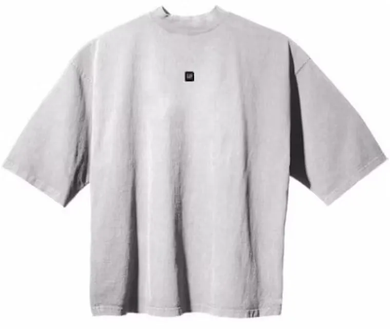 Yeezy Gap Engineered by Balenciaga Logo 3/4 Sleeve Tee White